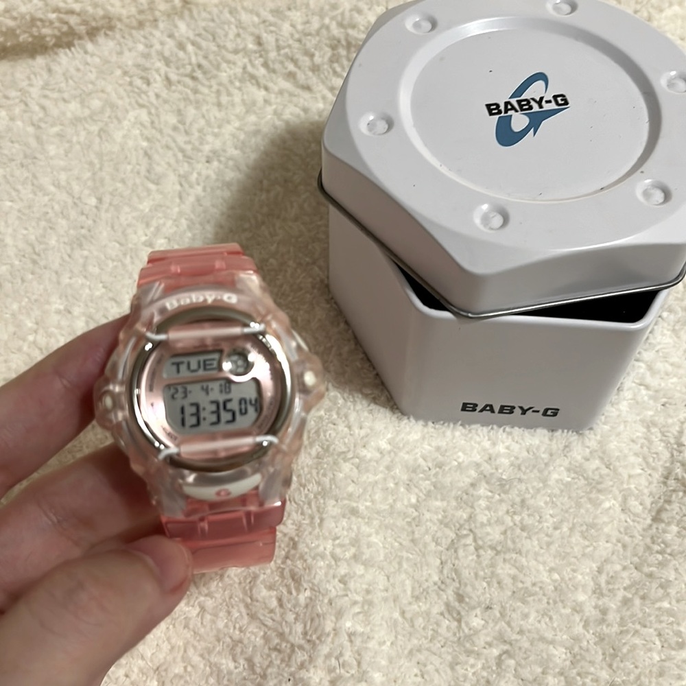 Pink Baby-G Watch
